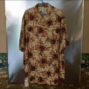 Men's 3XT Caribbean Dillard's Silk Shirt